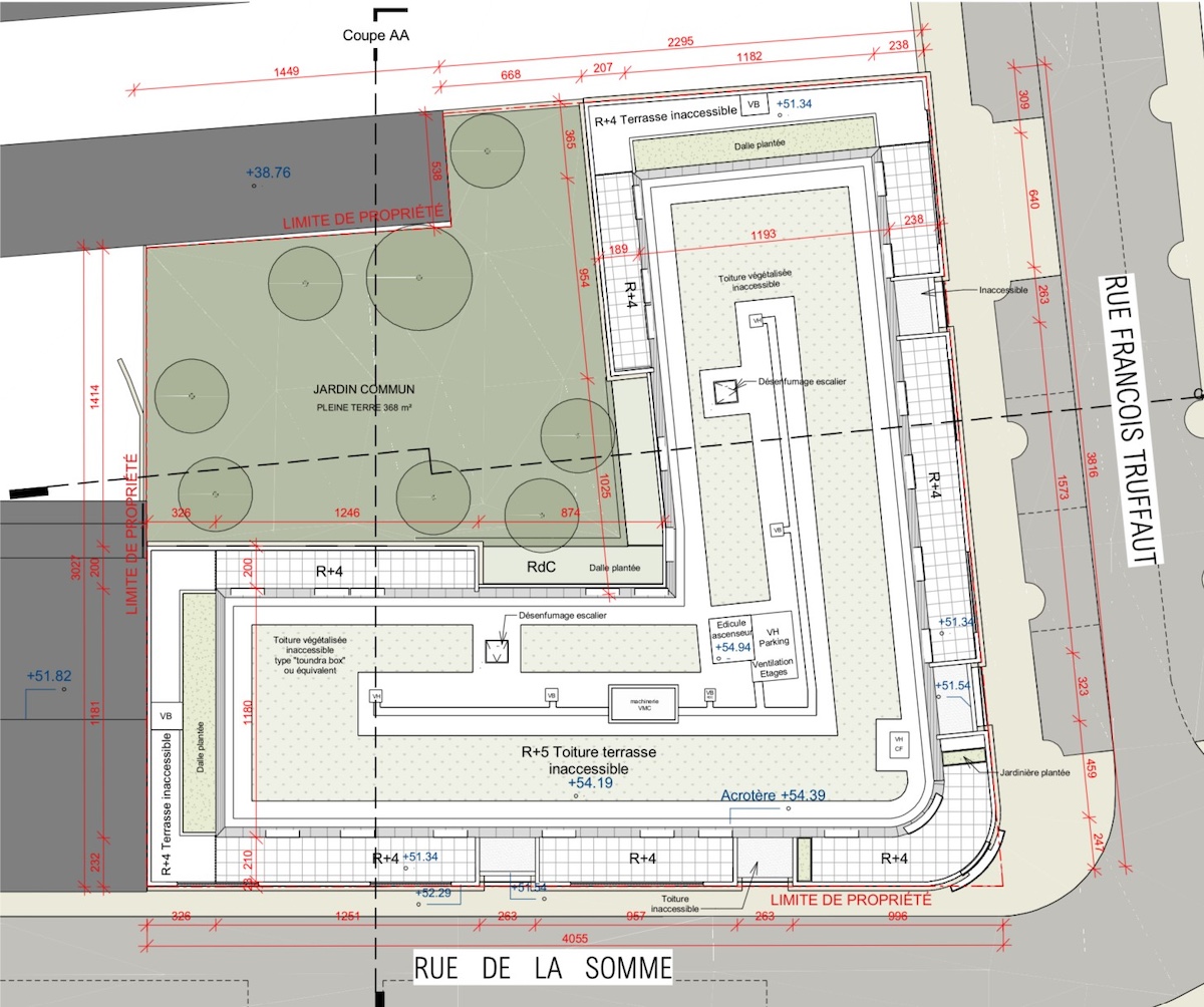 plan masse